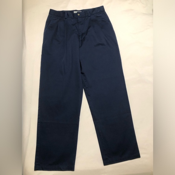 Retreat Navy Blue Khaki Pants - Picture 1 of 5